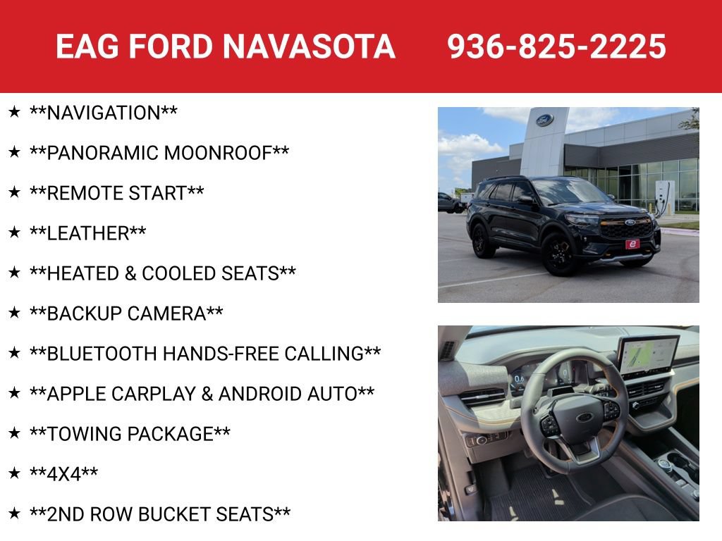 Used 2026 Ford Explorer Tremor w/ Tremor Ultimate Package AWD/4WD image 4
