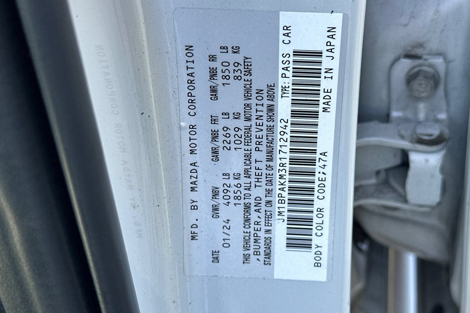Used 2024 MAZDA MAZDA3 s FWD image 26