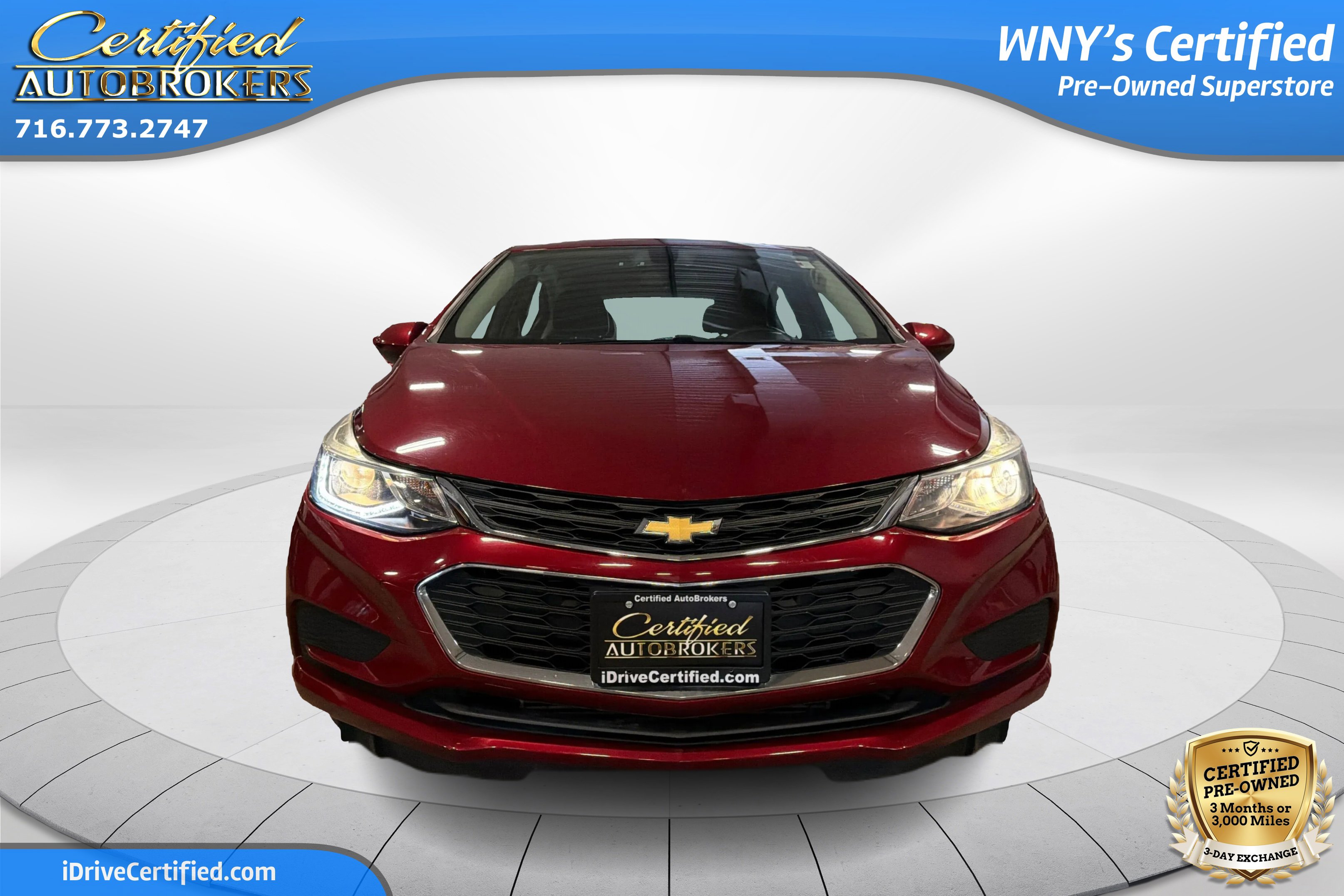 Used 2018 Chevrolet Cruze LT w/ Convenience Package FWD image 2