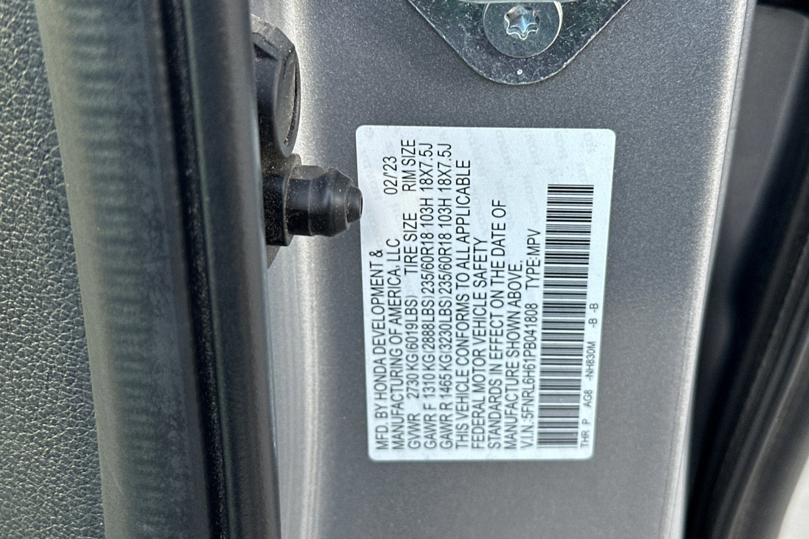 Used 2023 Honda Odyssey EX-L image 30