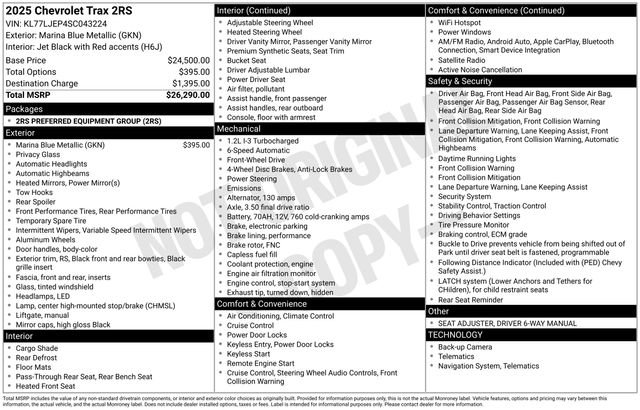 Used 2025 Chevrolet Trax RS image 5