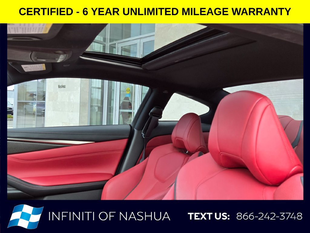 Certified 2022 INFINITI Q60 Red Sport 400 w/ Cargo Package AWD/4WD image 8