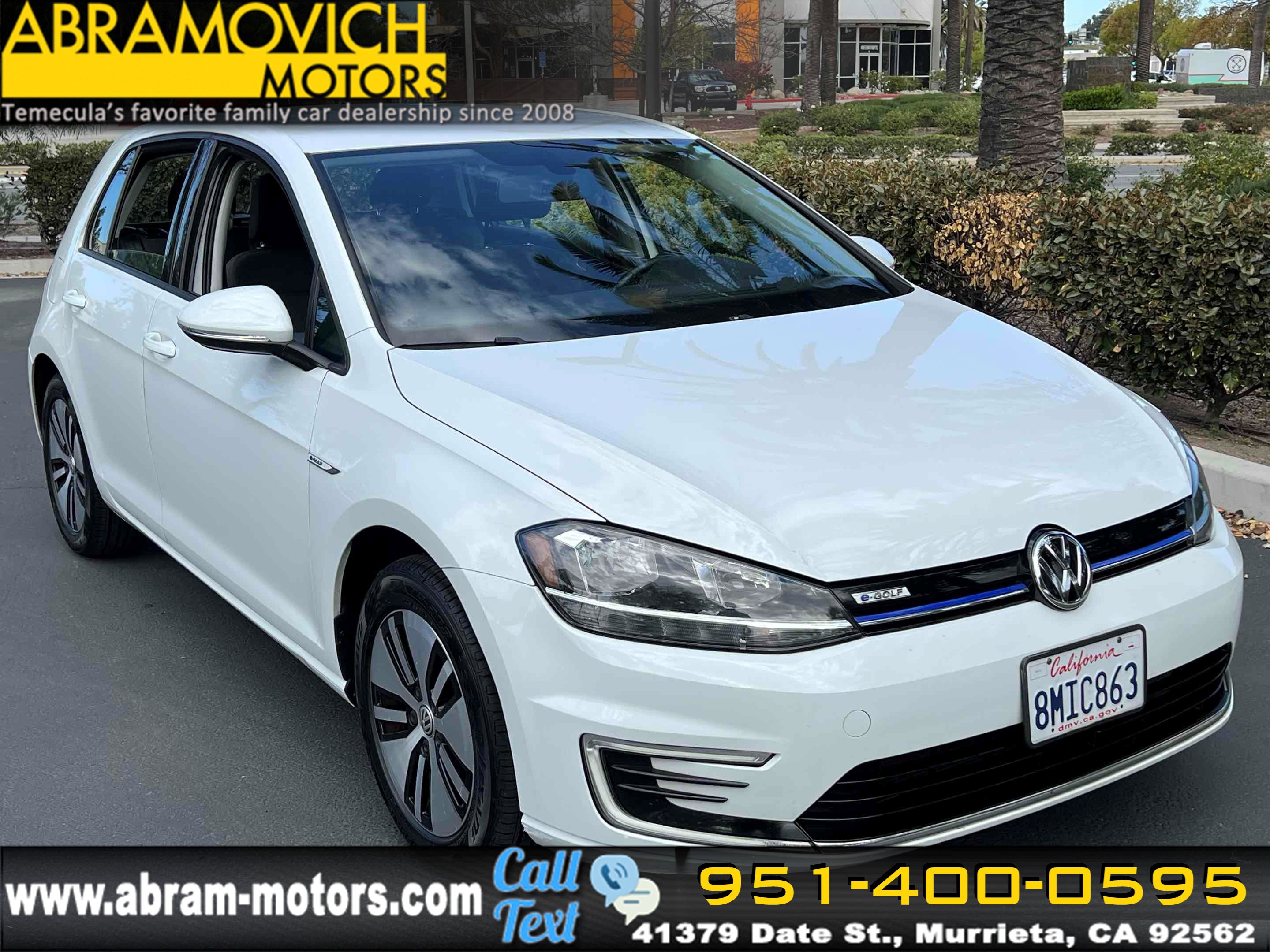 Used 2019 Volkswagen e-Golf SE w/ Driver Assistance Package image 1