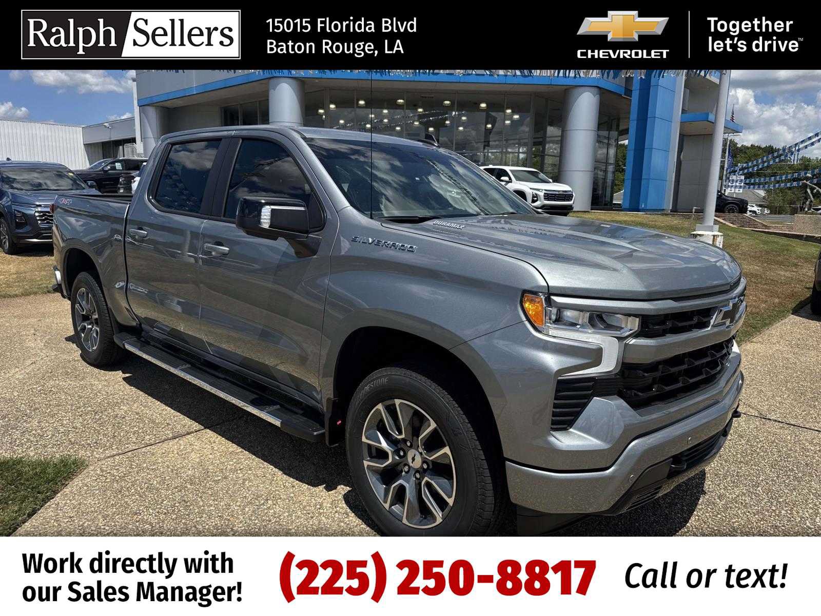 New 2026 Chevrolet Silverado 1500 RST w/ RST All Star Premium Package AWD/4WD image 1