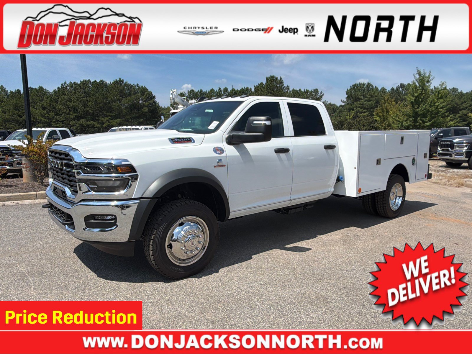 New 2026 RAM 4500 Tradesman w/ Chrome Appearance Group