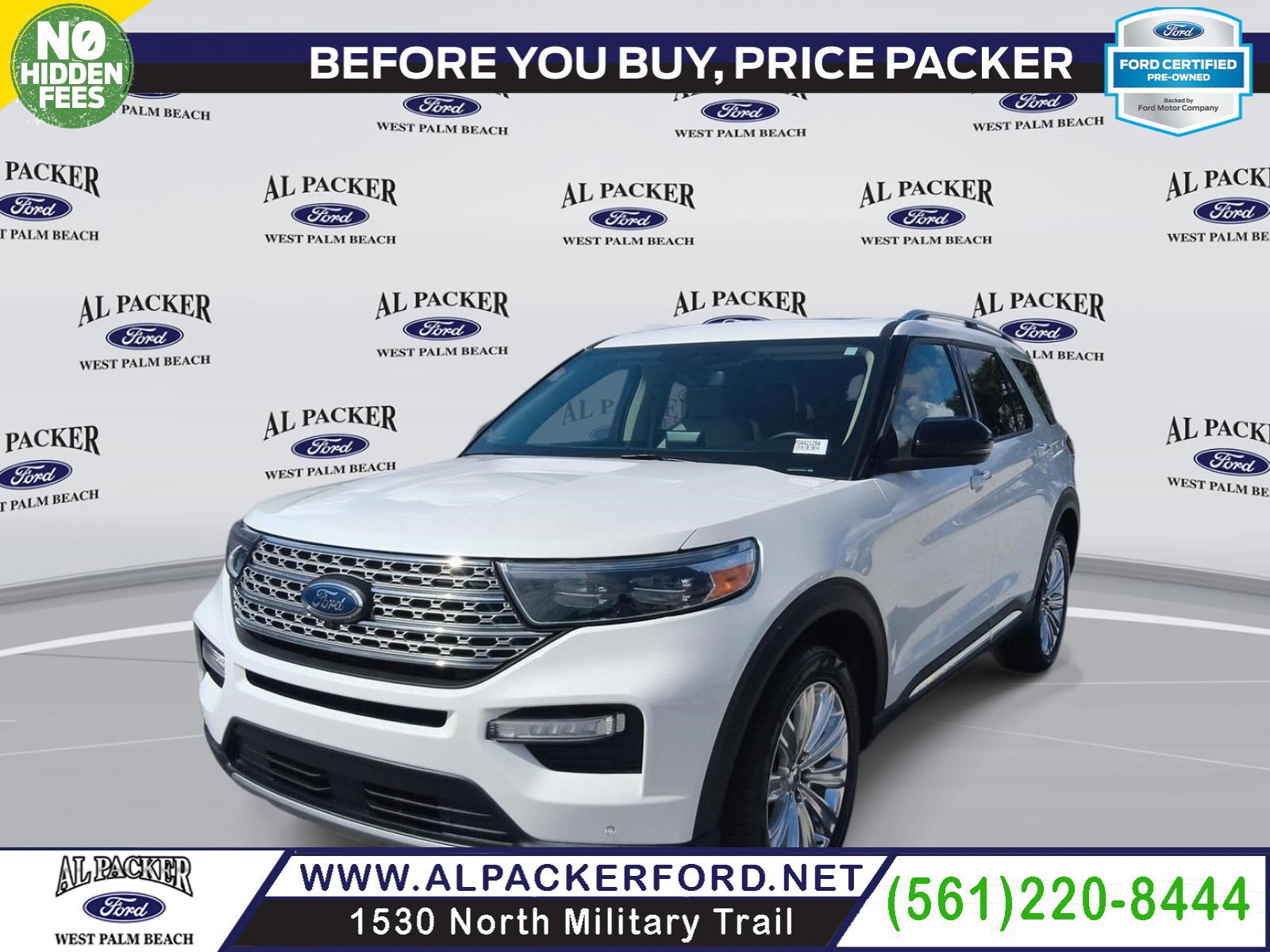 Certified 2023 Ford Explorer Limited w/ Limited Technology Package