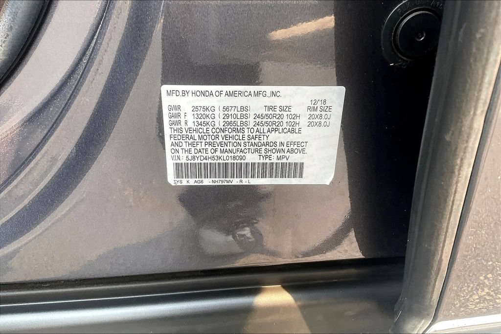 Used 2019 Acura MDX w/ Technology Package AWD/4WD image 33