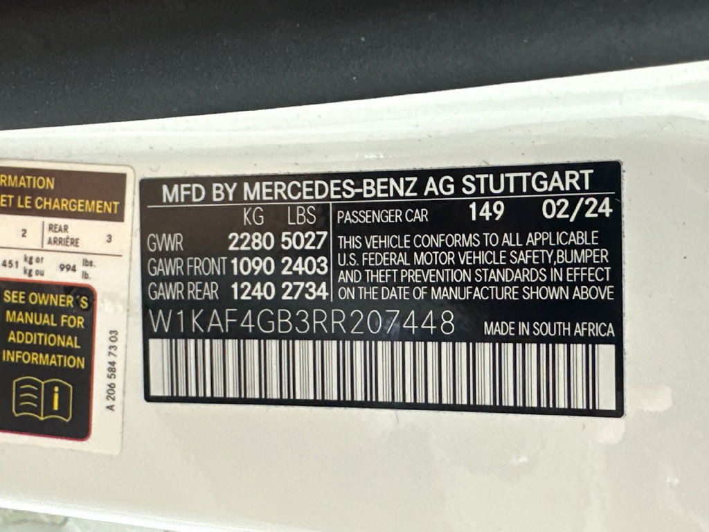 Certified 2024 Mercedes-Benz C 300 Sedan image 34
