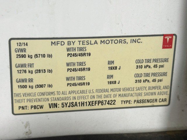 Used 2014 Tesla Model S 85 RWD image 28