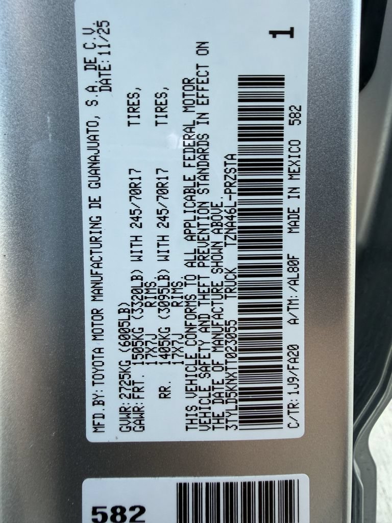 Used 2026 Toyota Tacoma SR AWD/4WD image 29