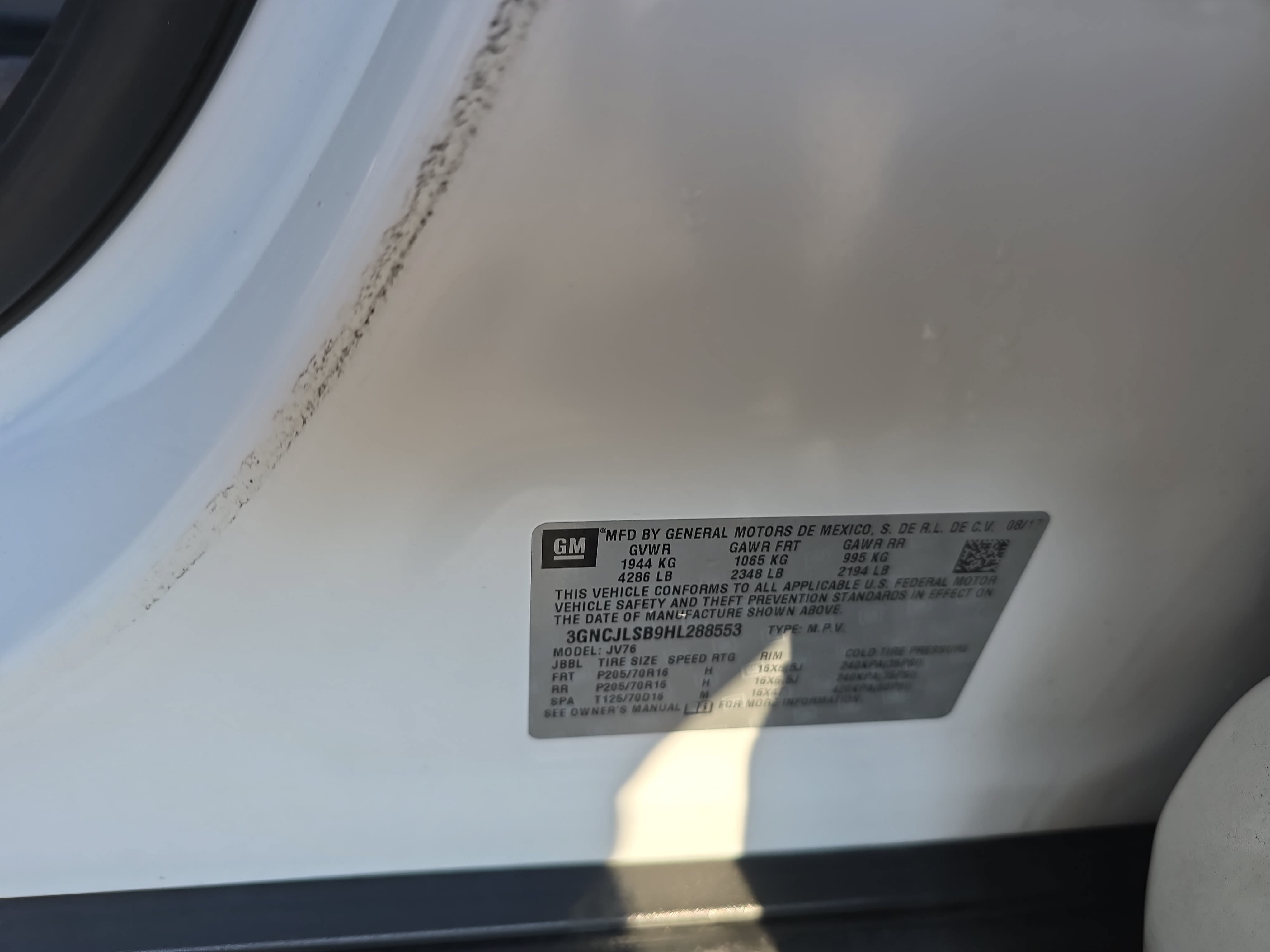 Used 2017 Chevrolet Trax LT w/ LT Convenience Package FWD image 33