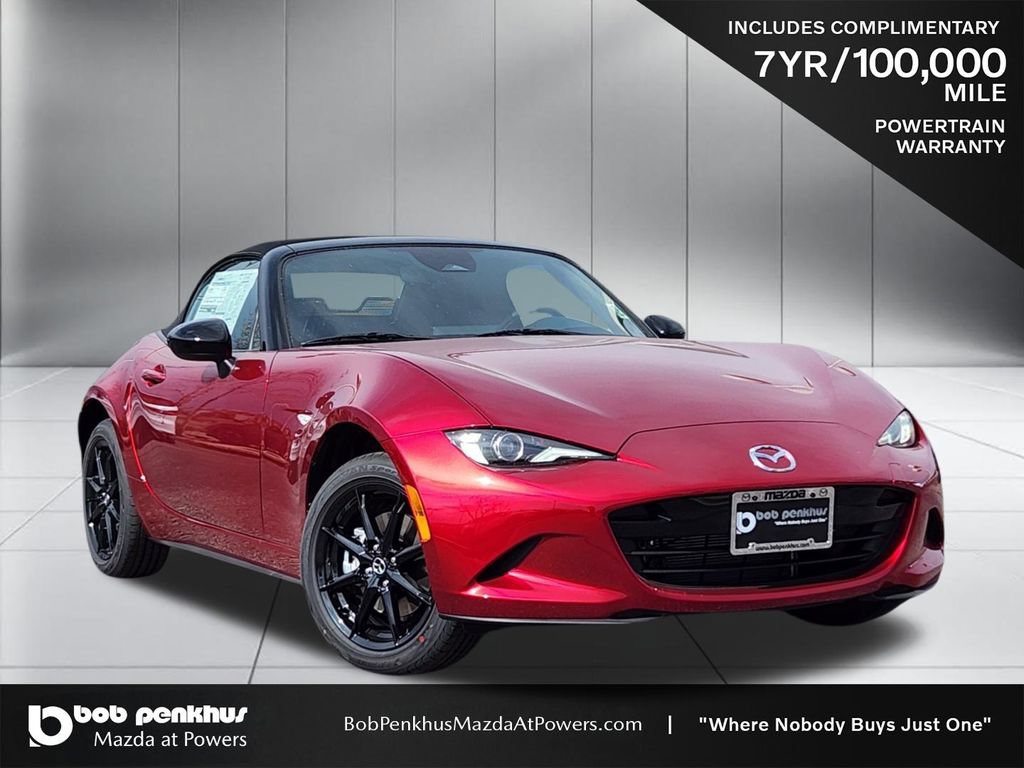 New 2026 MAZDA MX-5 Miata Sport w/ Interior Package RWD 360° Tour
