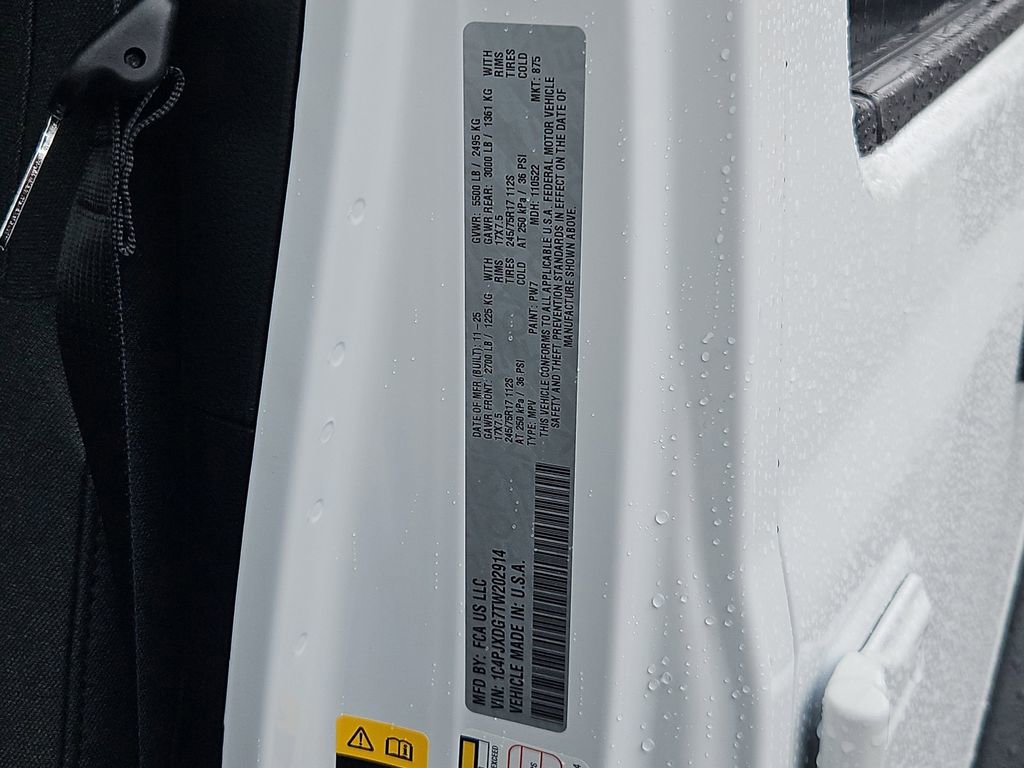 New 2026 Jeep Wrangler Sport S image 32