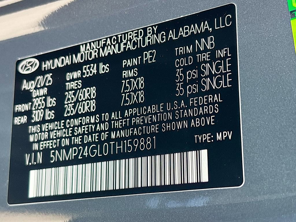 New 2026 Hyundai Santa Fe SEL image 33