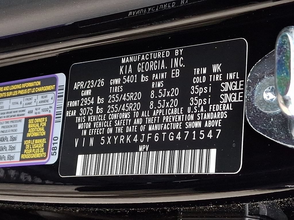 New 2026 Kia Sorento SX FWD image 10