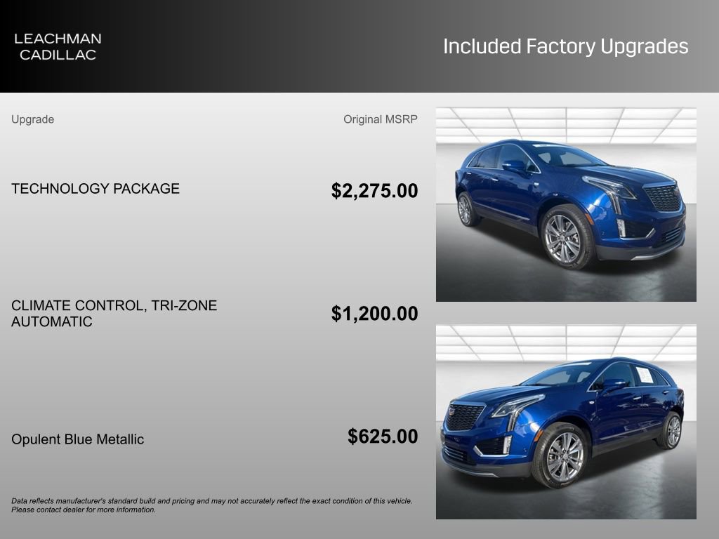 Certified 2024 Cadillac XT5 Premium Luxury w/ Technology Package image 12