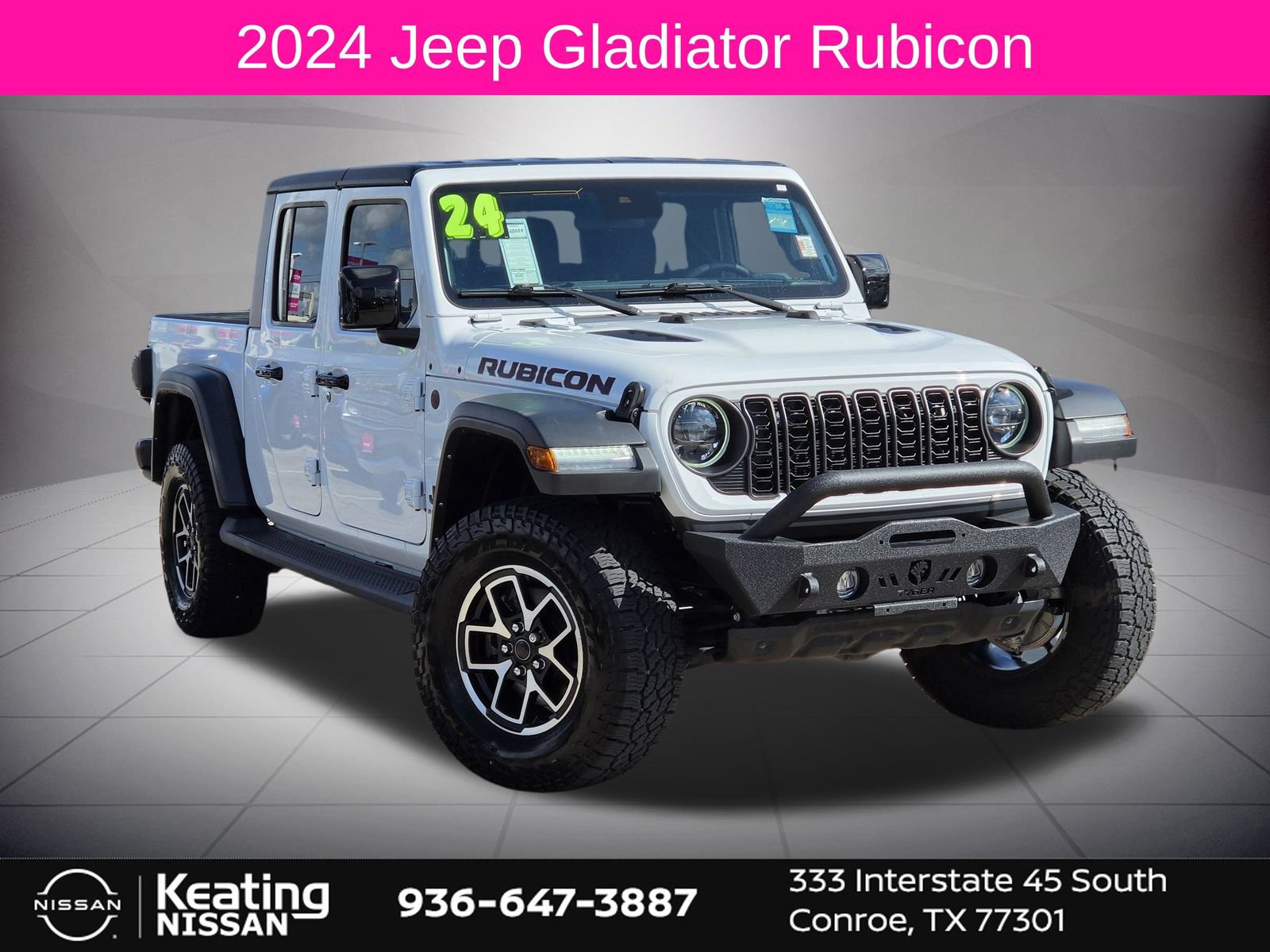 Used 2024 Jeep Gladiator Rubicon w/ Safety Group AWD/4WD video 1