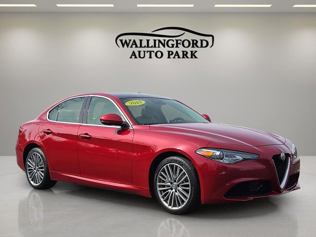 Used 2018 Alfa Romeo Giulia Ti w/ Quick Order Package 22X Lusso image 3