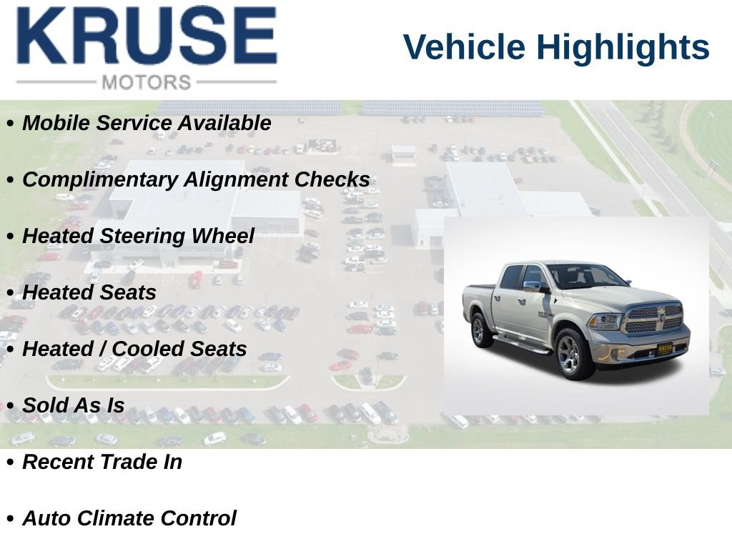 Used 2017 RAM 1500 Laramie w/ Convenience Group AWD/4WD image 18
