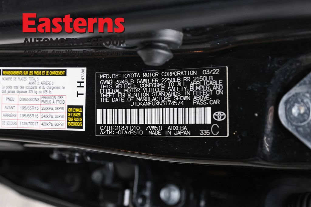 Used 2022 Toyota Prius LE FWD image 33