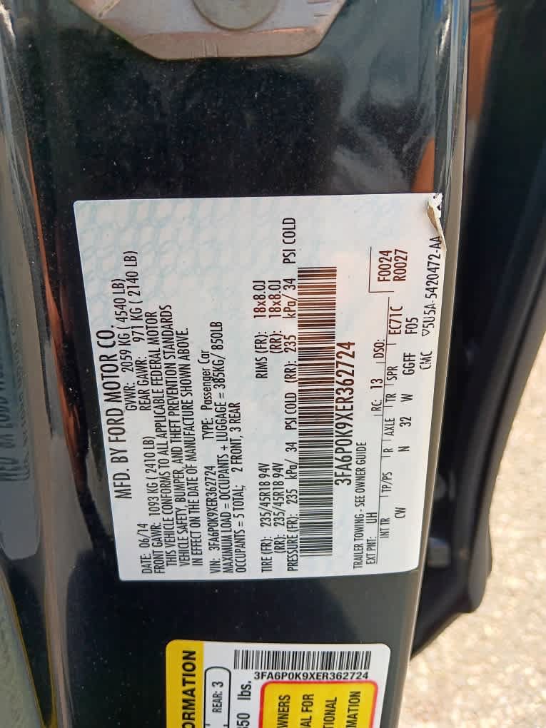Used 2014 Ford Fusion Titanium FWD image 33