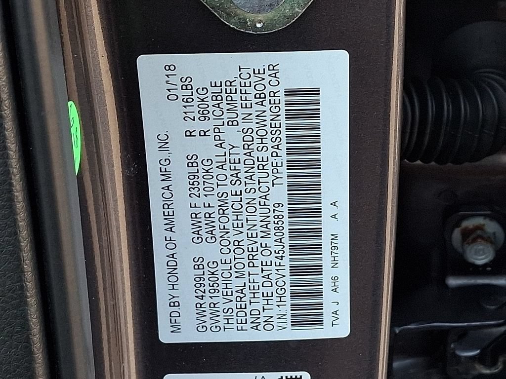 Used 2018 Honda Accord EX image 27