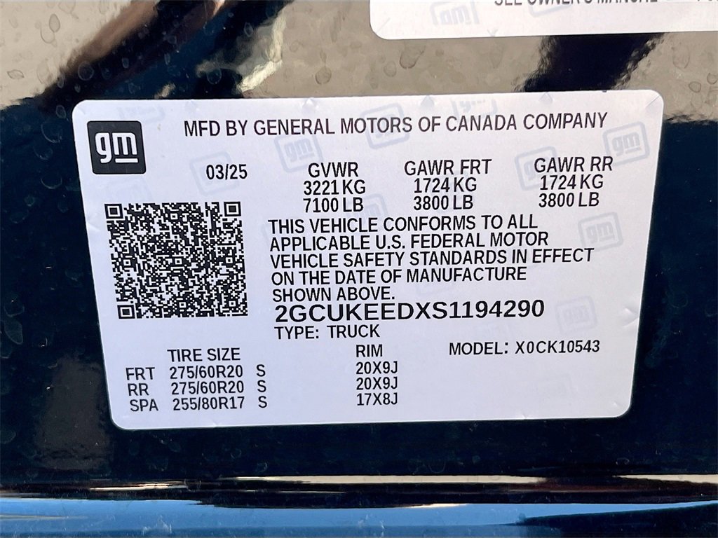 Used 2025 Chevrolet Silverado 1500 RST w/ Dark Appearance Package image 31