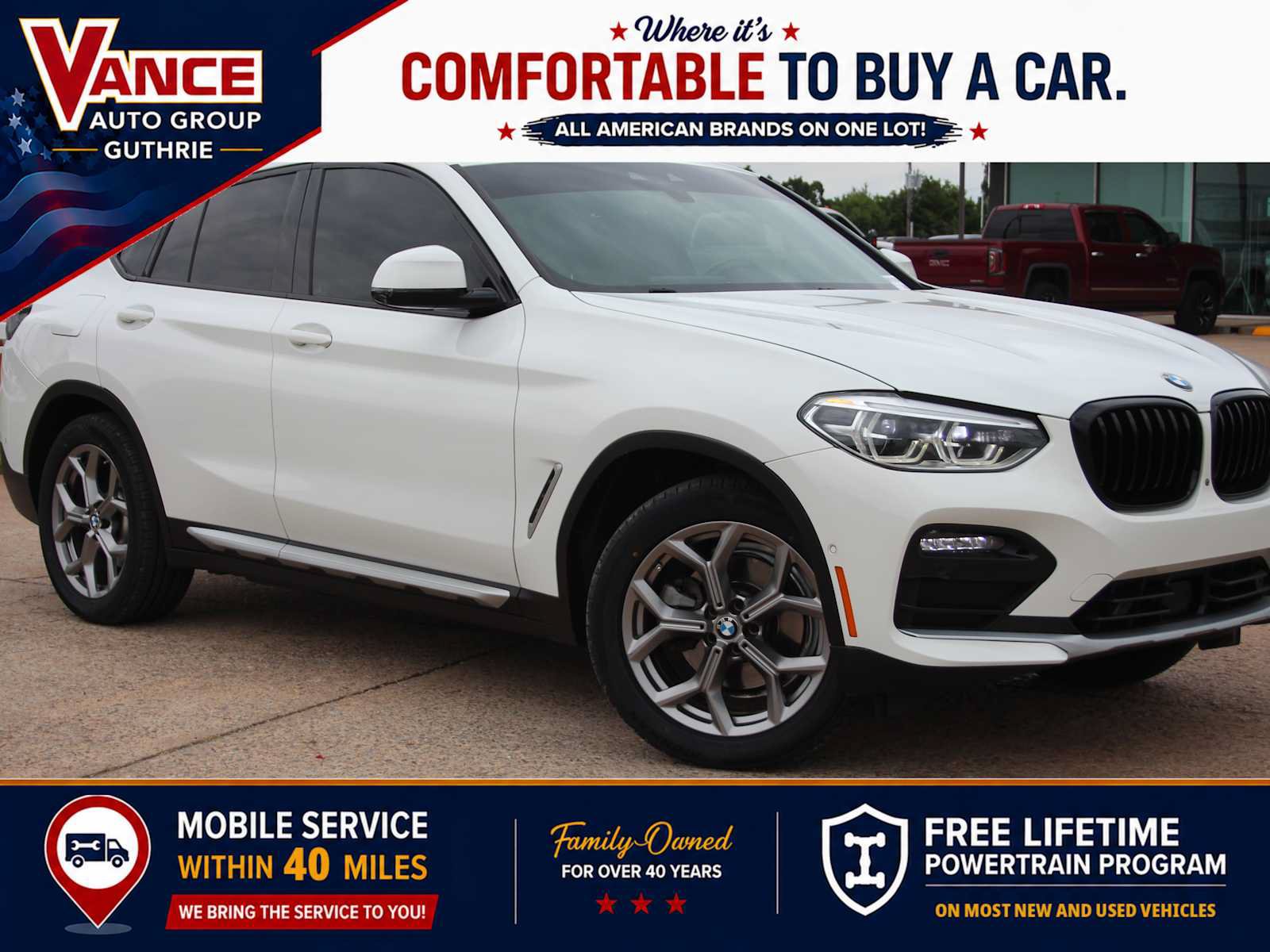 Used 2021 BMW X4 xDrive30i w/ Executive Package