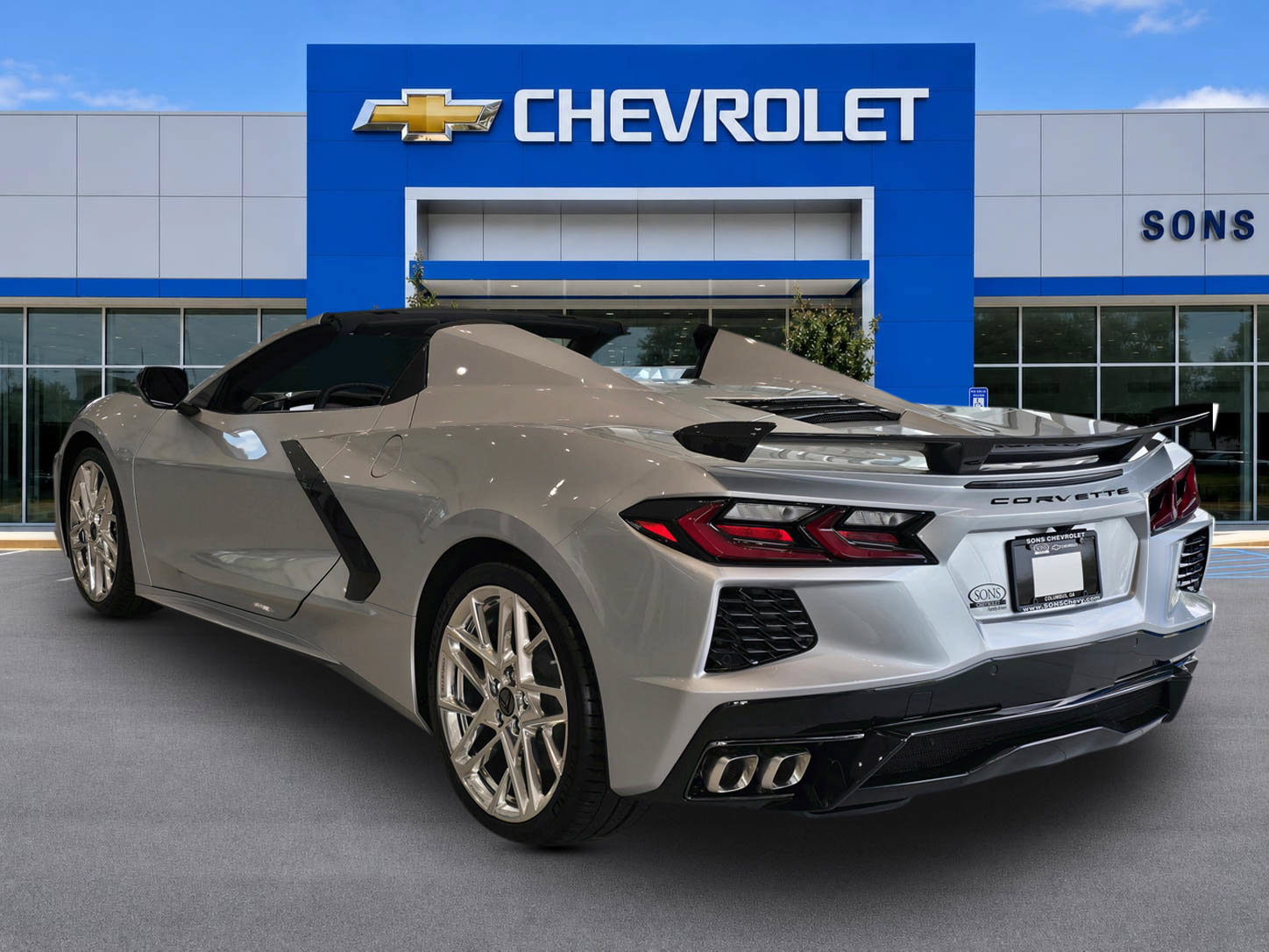 New 2026 Chevrolet Corvette Stingray Convertible w/ Battery Protection Package RWD image 7