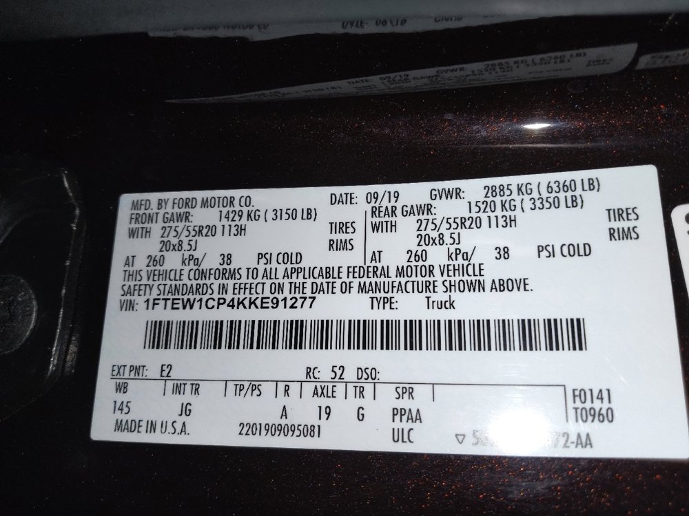 Used 2019 Ford F150 XL w/ Equipment Group 101A Mid image 33