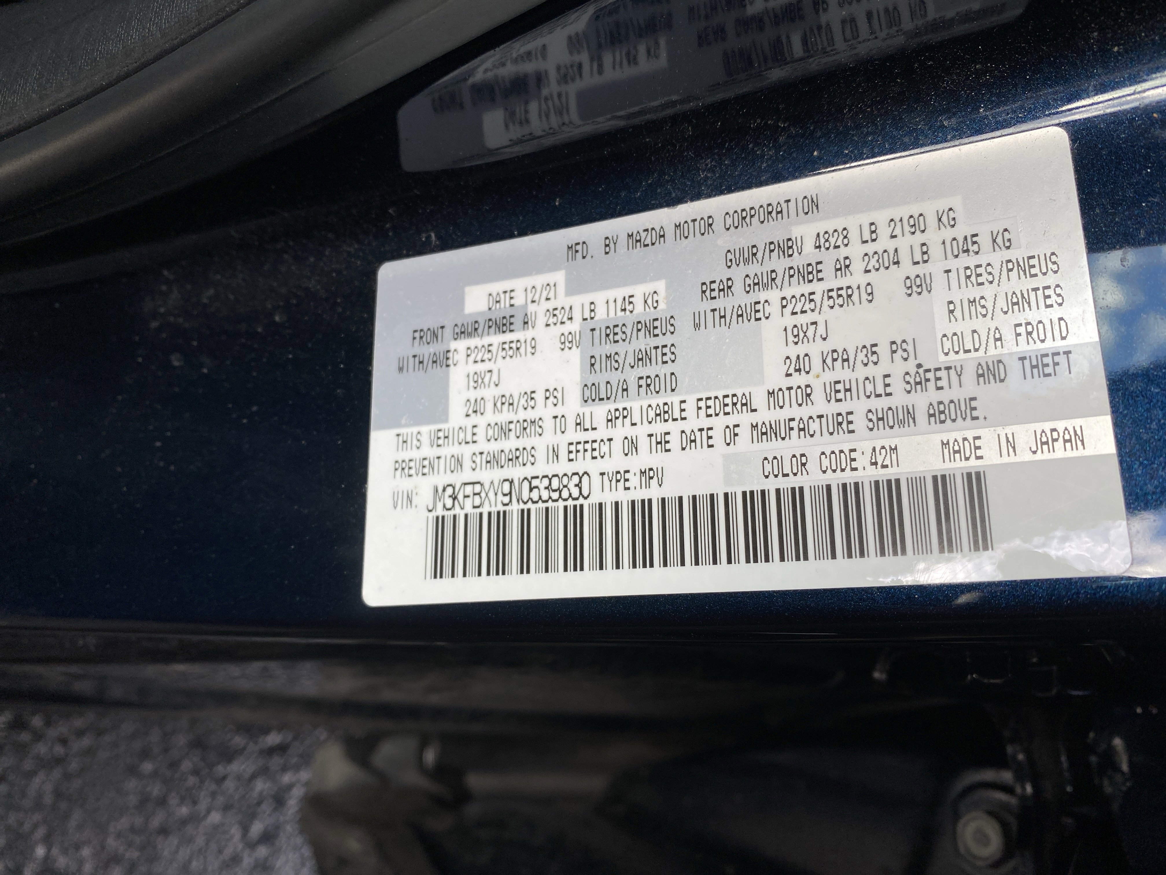 Certified 2022 MAZDA CX-5 Signature image 31