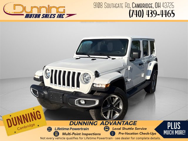 Used 2020 Jeep Wrangler Unlimited Sahara w/ Uconnect 4C Nav & Sound Group