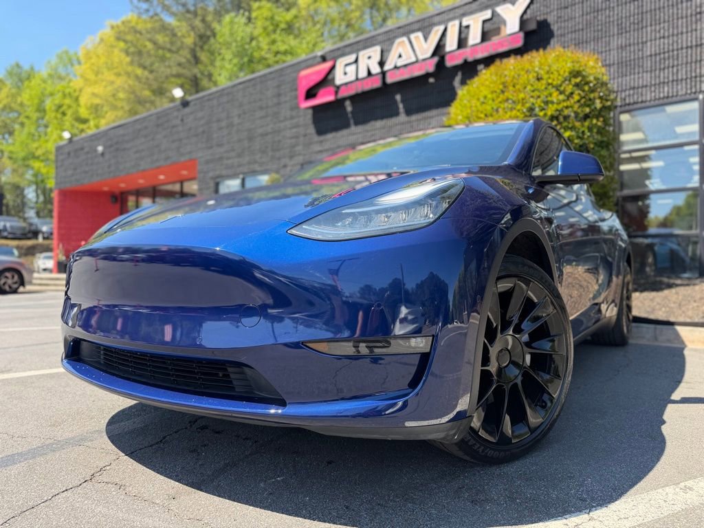 Used 2021 Tesla Model Y Long Range AWD/4WD image 2