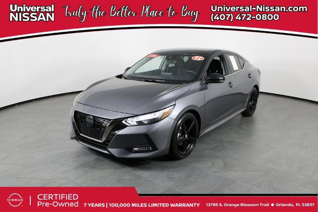 Certified 2022 Nissan Sentra SR