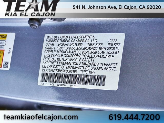Used 2023 Honda Passport EX-L image 33