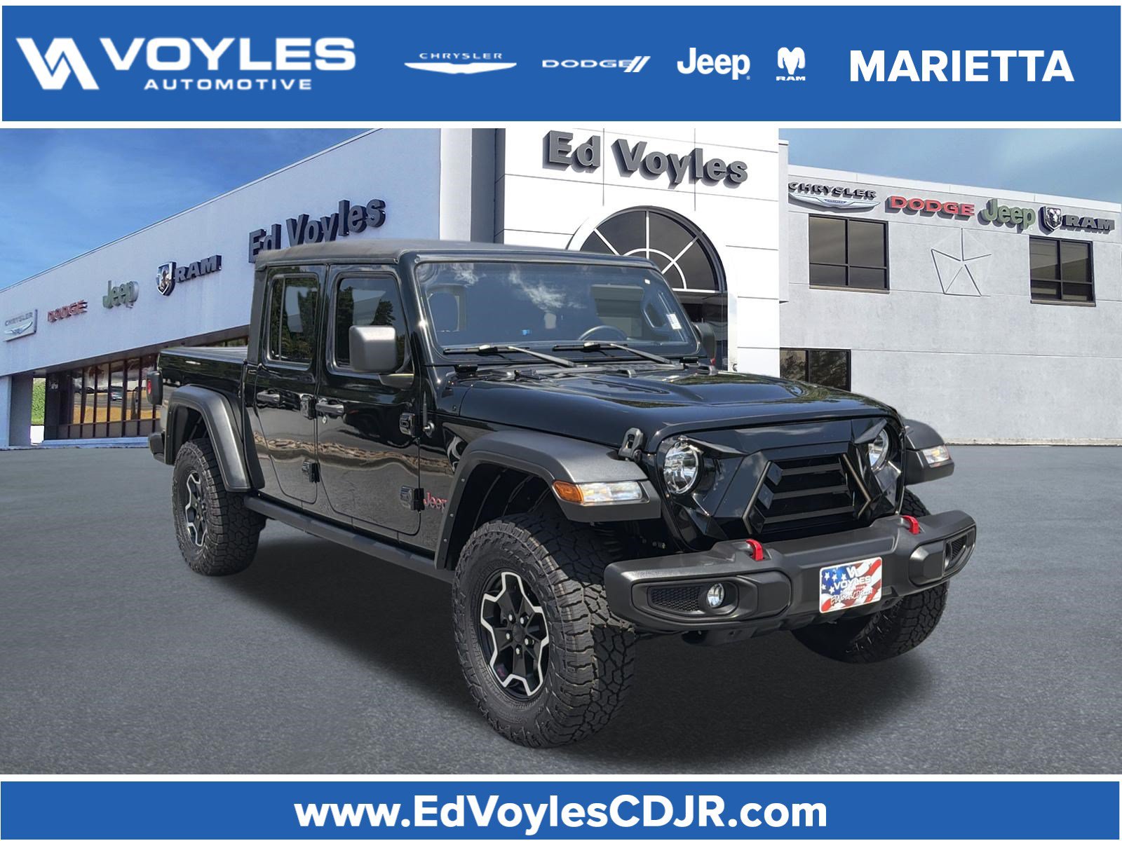 Used 2022 Jeep Gladiator Rubicon w/ Cold Weather Group AWD/4WD image 1