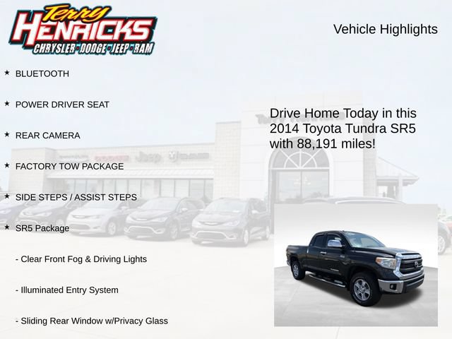 Used 2014 Toyota Tundra SR5 AWD/4WD image 4