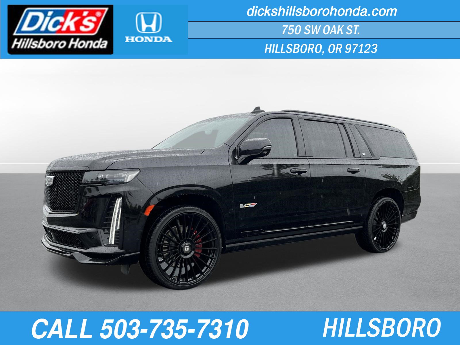 Used 2023 Cadillac Escalade ESV V w/ LPO, ONYX Package AWD/4WD image 1