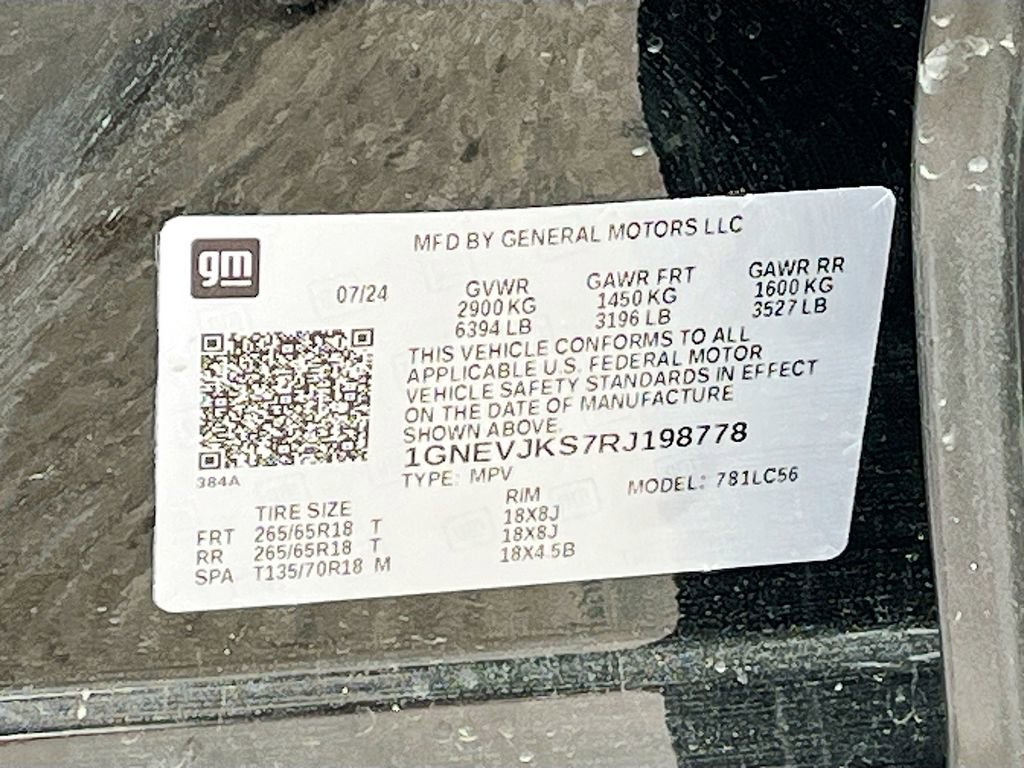 Used 2024 Chevrolet Traverse Z71 image 33