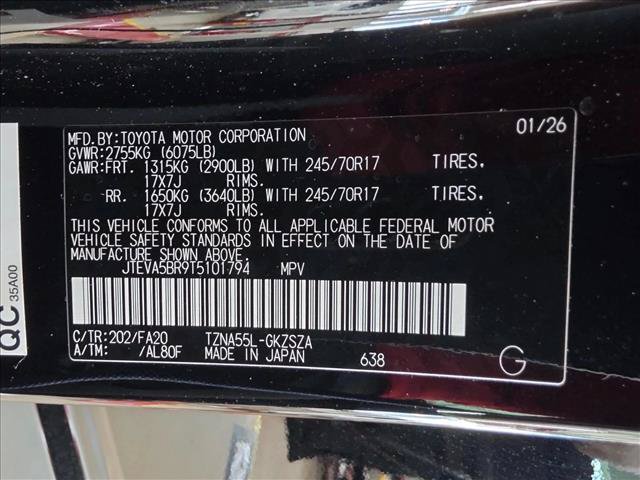 Used 2026 Toyota 4Runner SR5 AWD/4WD image 24