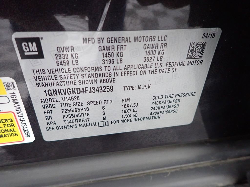 Used 2015 Chevrolet Traverse LT image 36