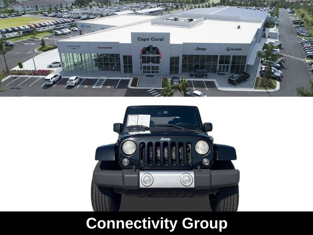Used 2015 Jeep Wrangler Sahara w/ Connectivity Group AWD/4WD image 4