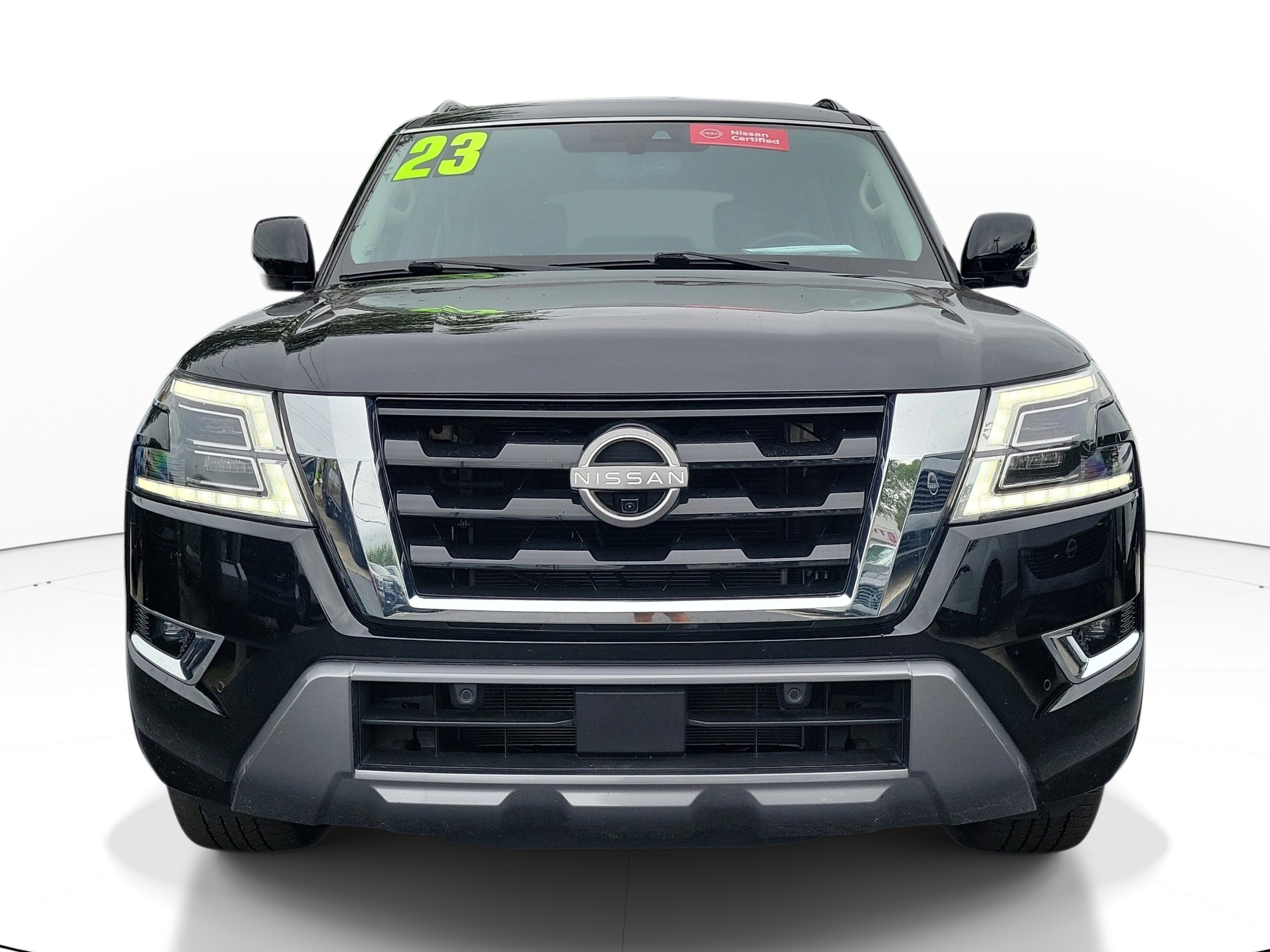 Certified 2023 Nissan Armada SL w/ Captain's Chairs Package RWD image 2