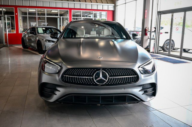 Used 2022 Mercedes-Benz E 450 4MATIC Sedan w/ Night Package image 3