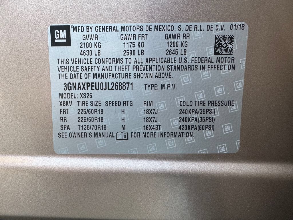 Used 2018 Chevrolet Equinox Premier FWD image 16