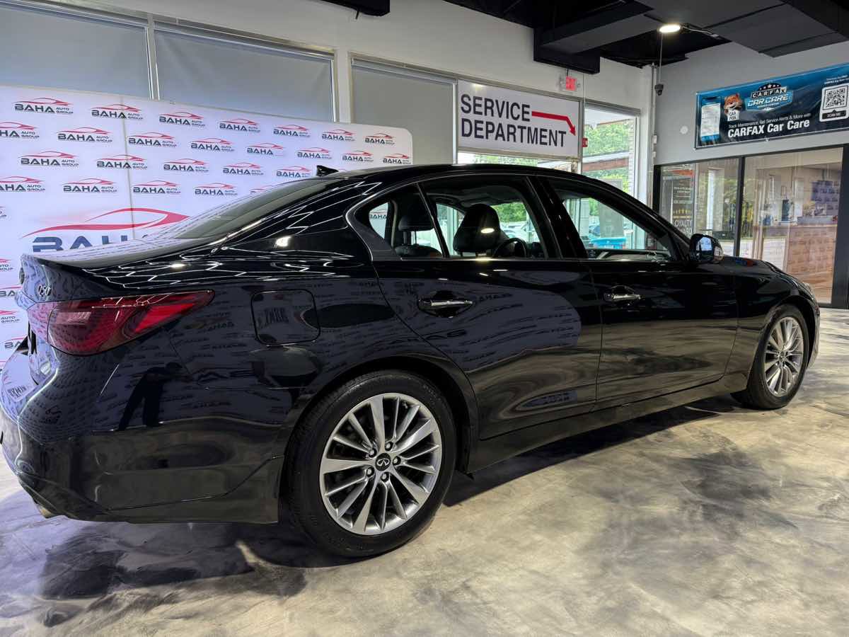 Used 2022 INFINITI Q50 Luxe w/ Cargo Package AWD/4WD image 5