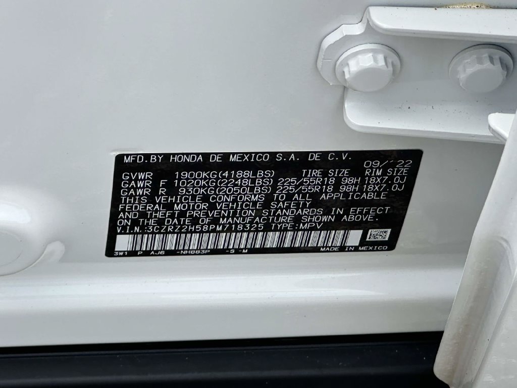 Certified 2023 Honda HR-V Sport image 15