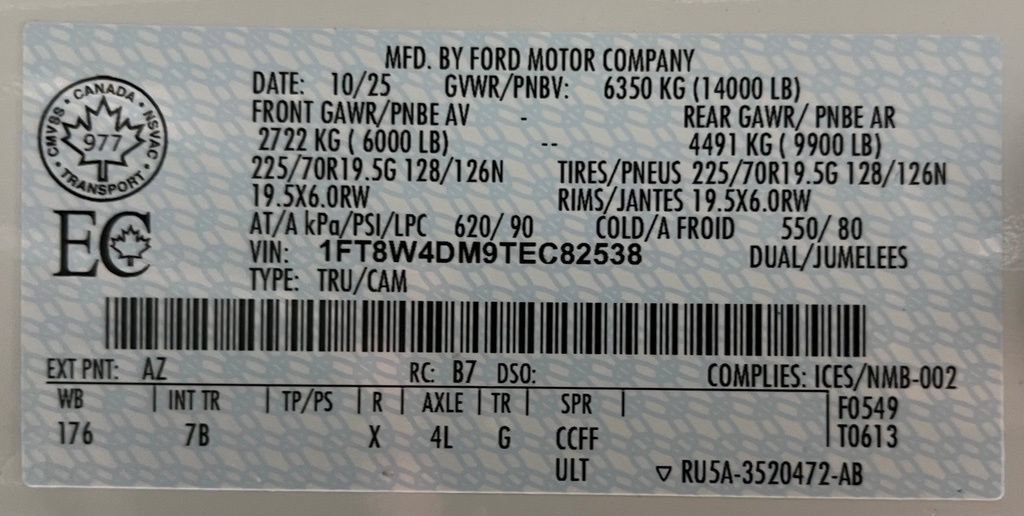 Used 2026 Ford F450 Platinum w/ FX4 Off-Road Package AWD/4WD image 63