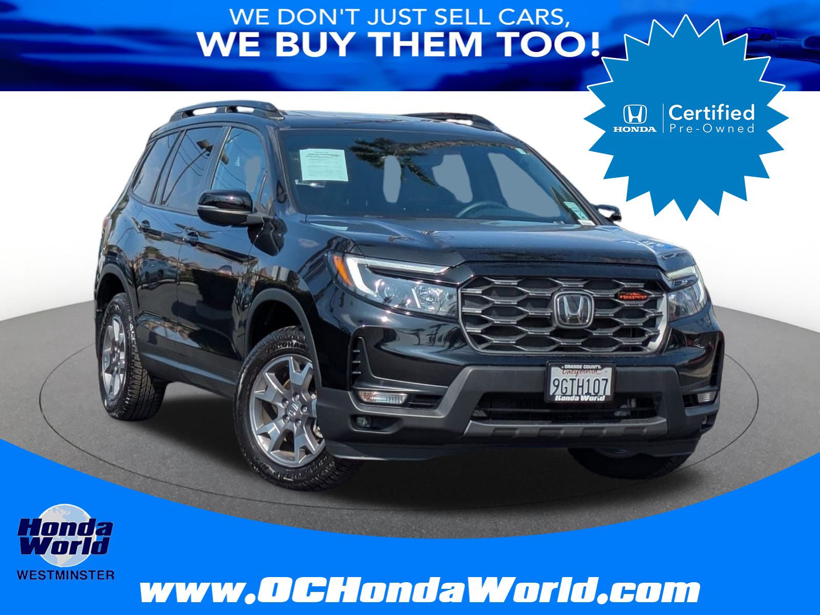 Used 2022 Honda Passport TrailSport