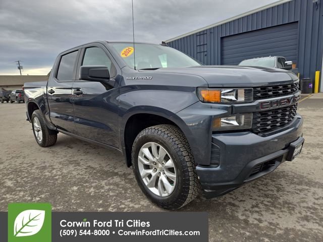 Used 2021 Chevrolet Silverado 1500 Custom AWD/4WD image 1